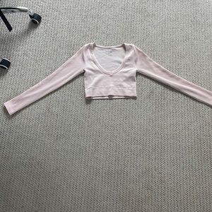 Light Pink Garage v neck